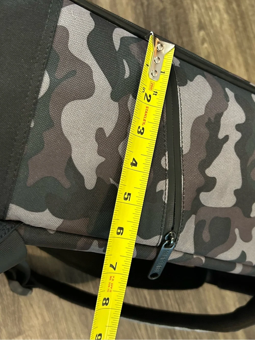 Private Label Dreamore Shoe Travel Camouflage Men’s Backpack Gray Camo